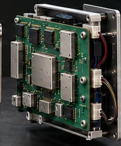 Acquisition and control board in the concept instrument.