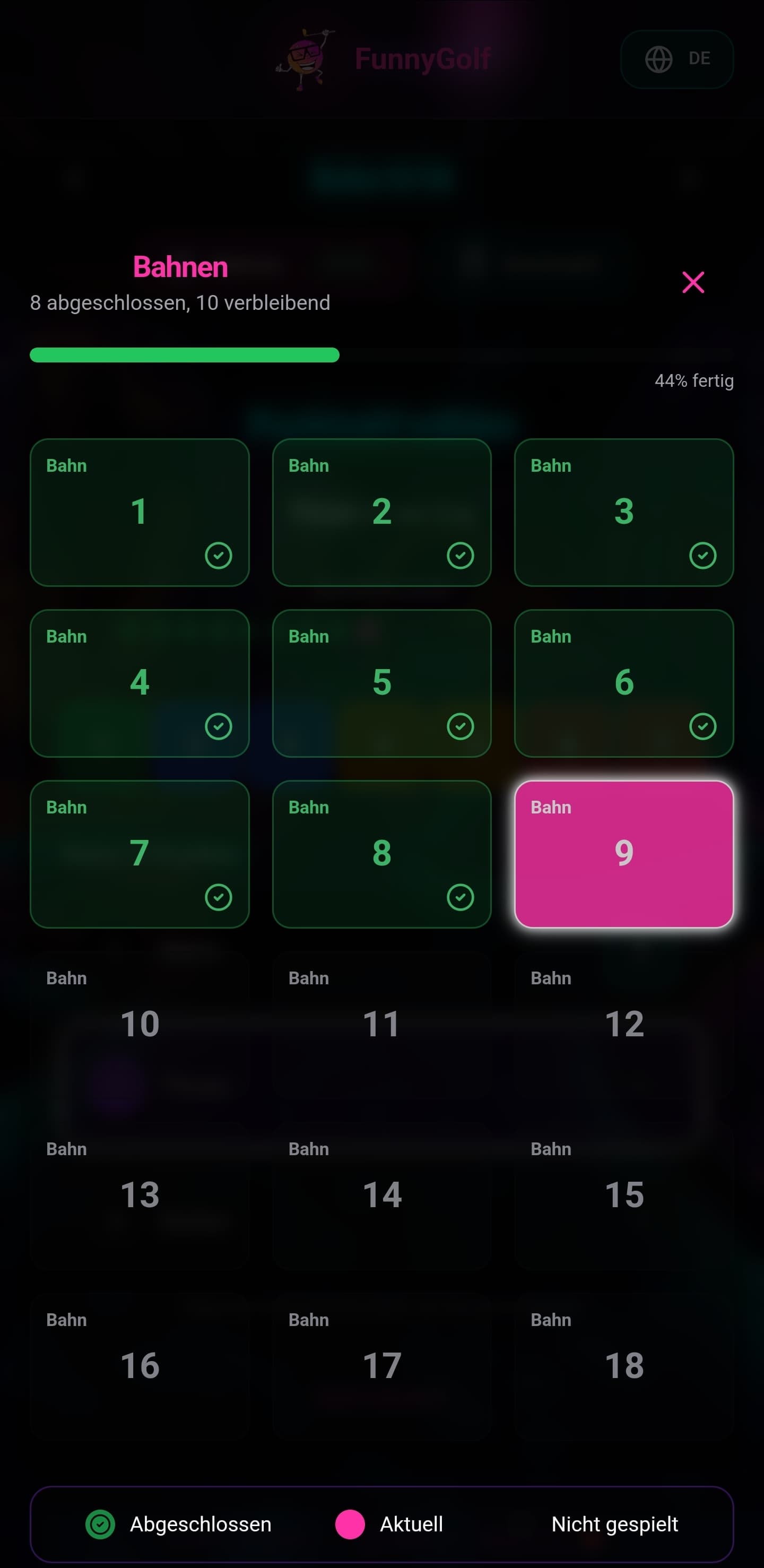 FunnyGolf Play Companion App · 5