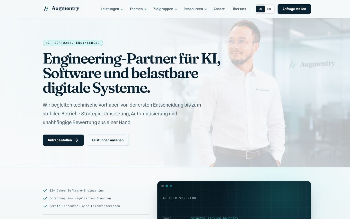 Augmentry — Screenshot