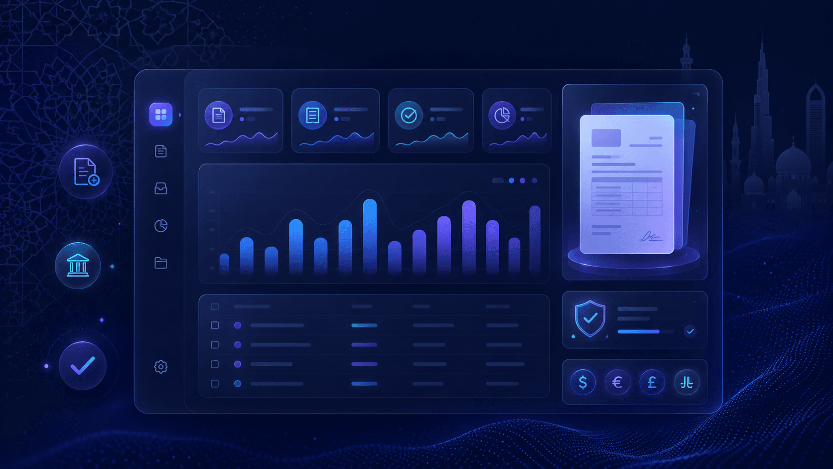 Enterprise Invoice Management Platform (UAE) — Screenshot